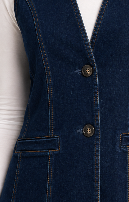 jeans vest