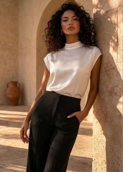 satin top