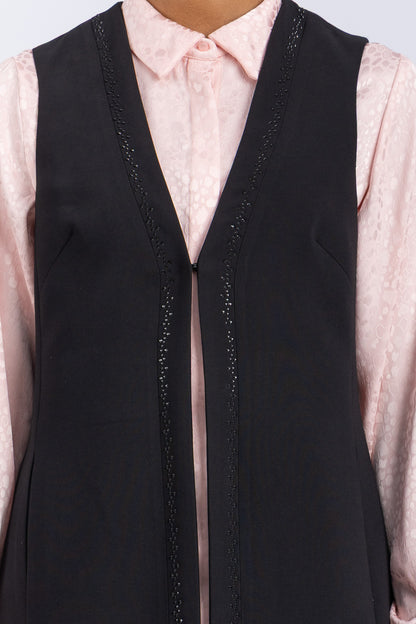 crepe vest