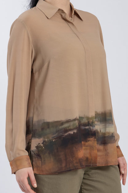 chiffon shirt