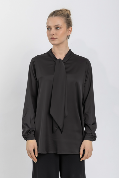 satin blouse