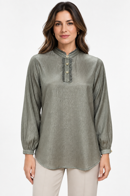 satin blouse