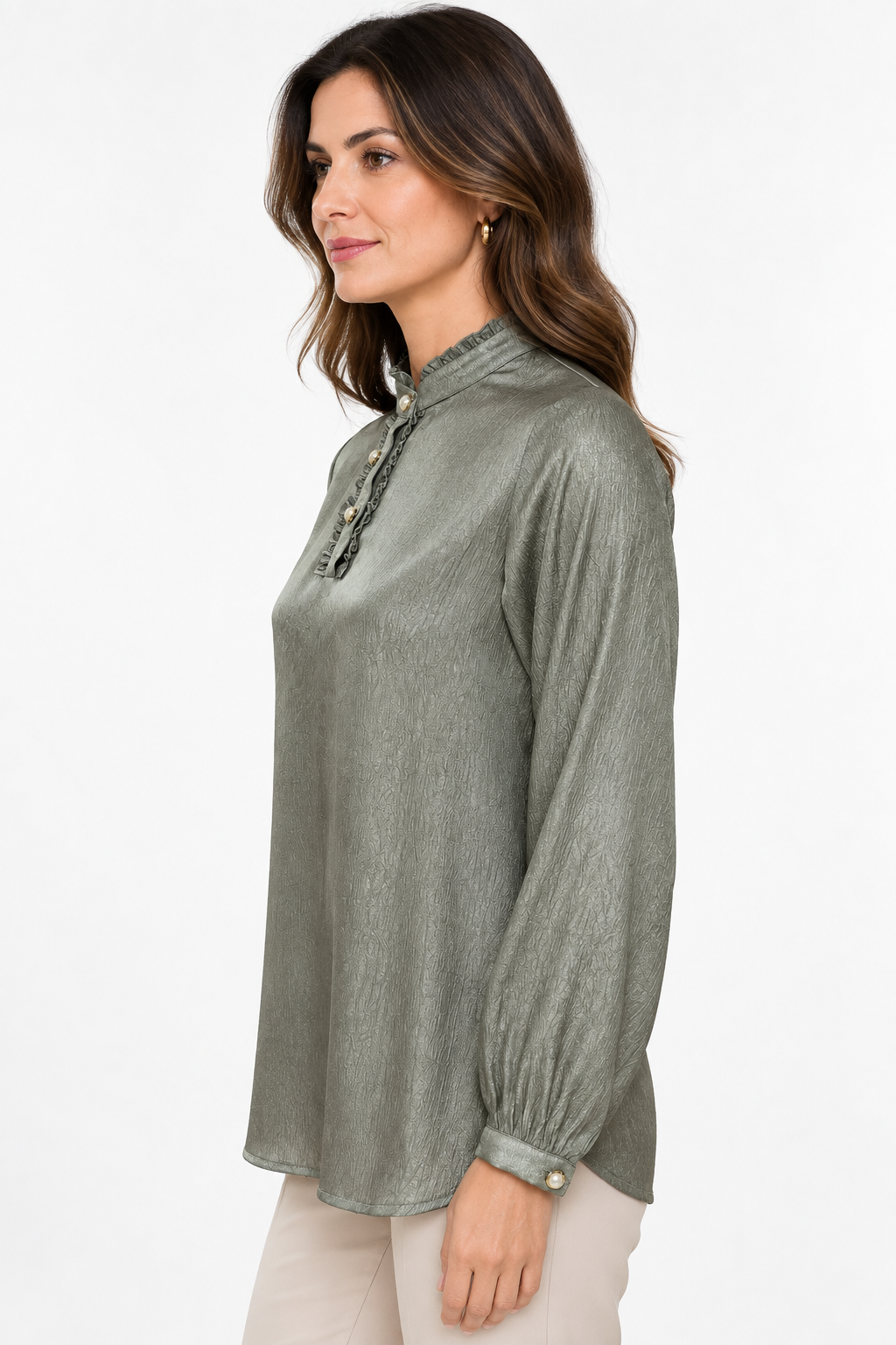 satin blouse