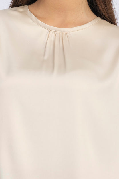 satin blouse