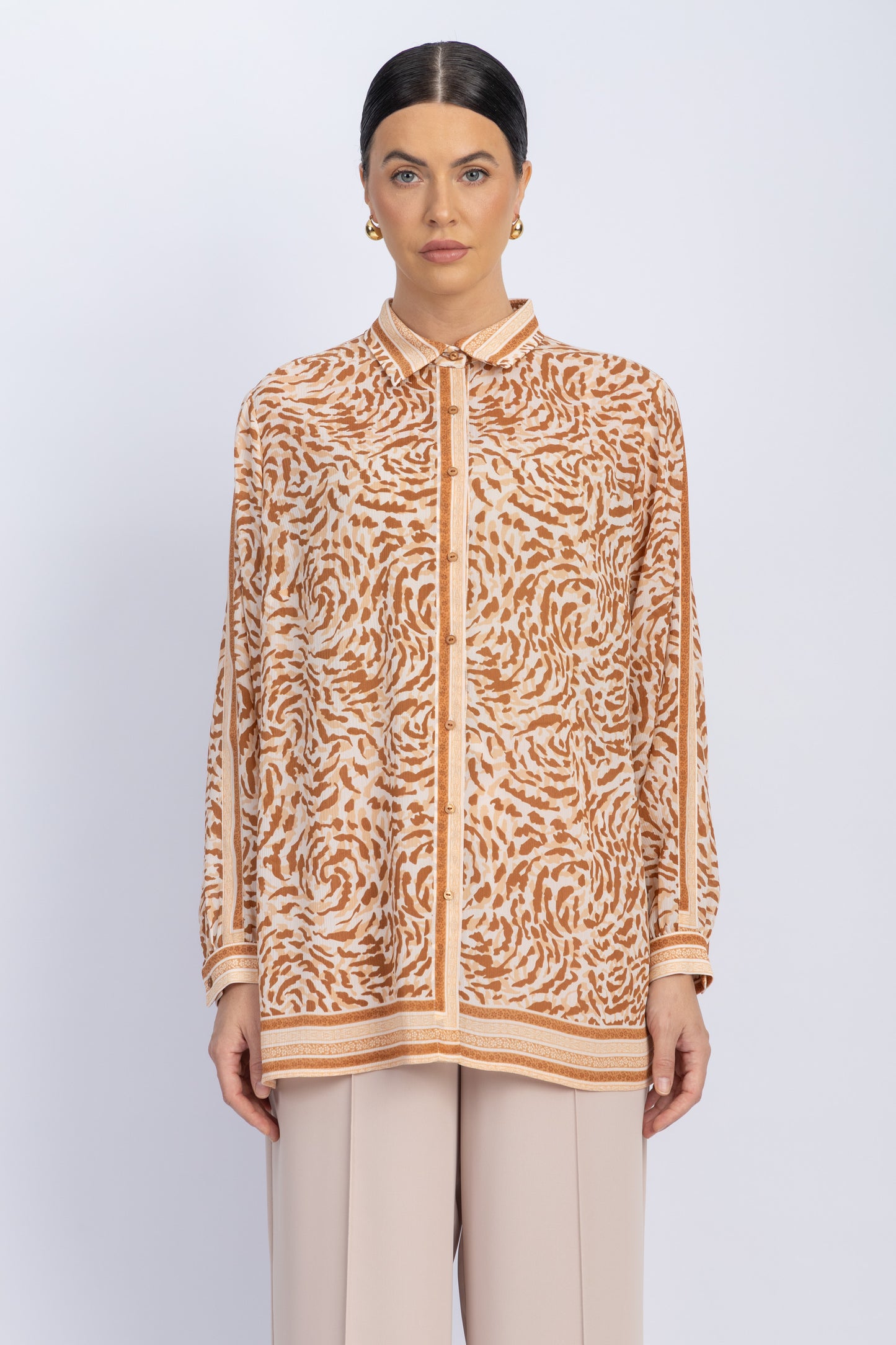 chiffon shirt