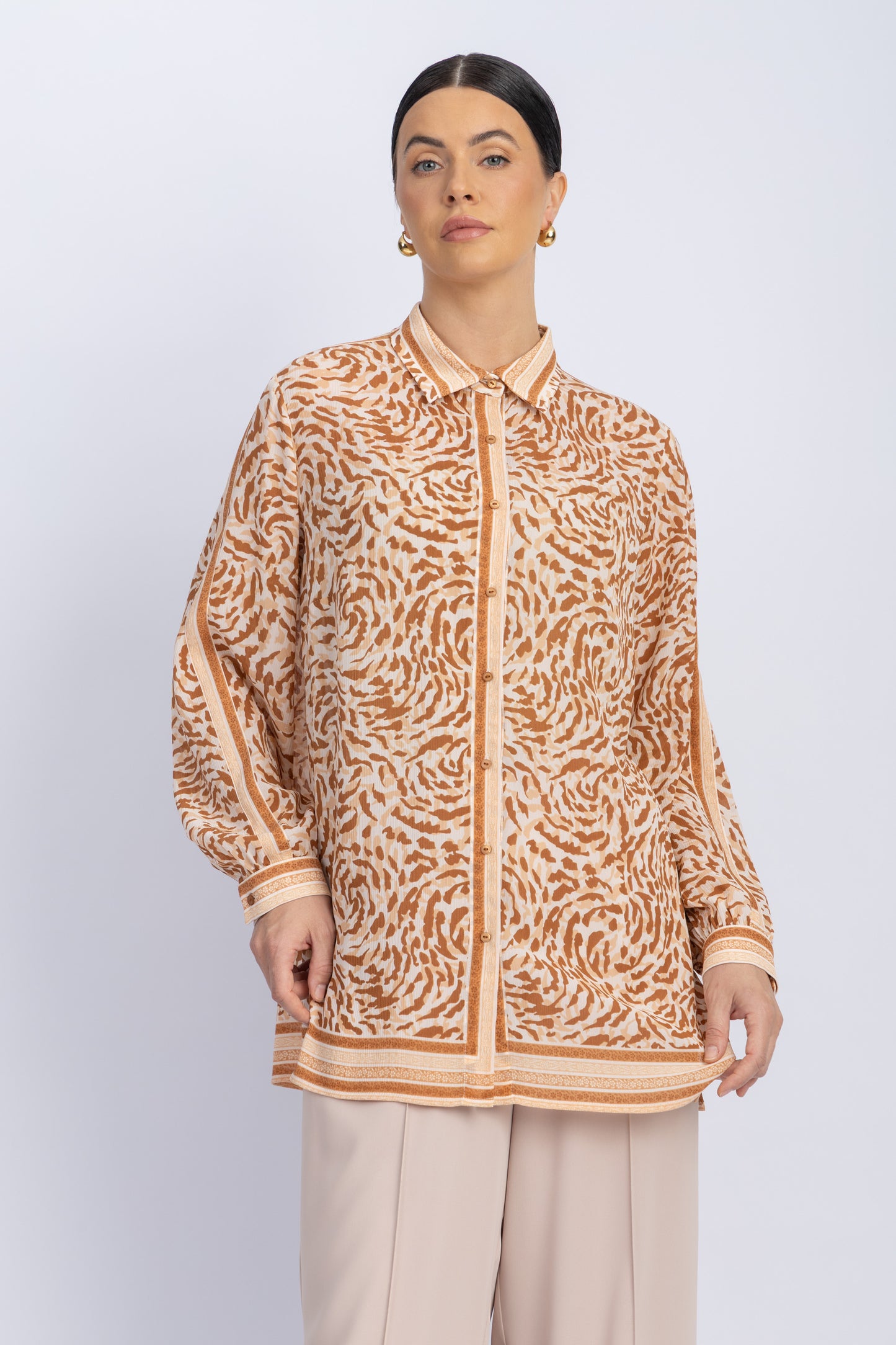 chiffon shirt