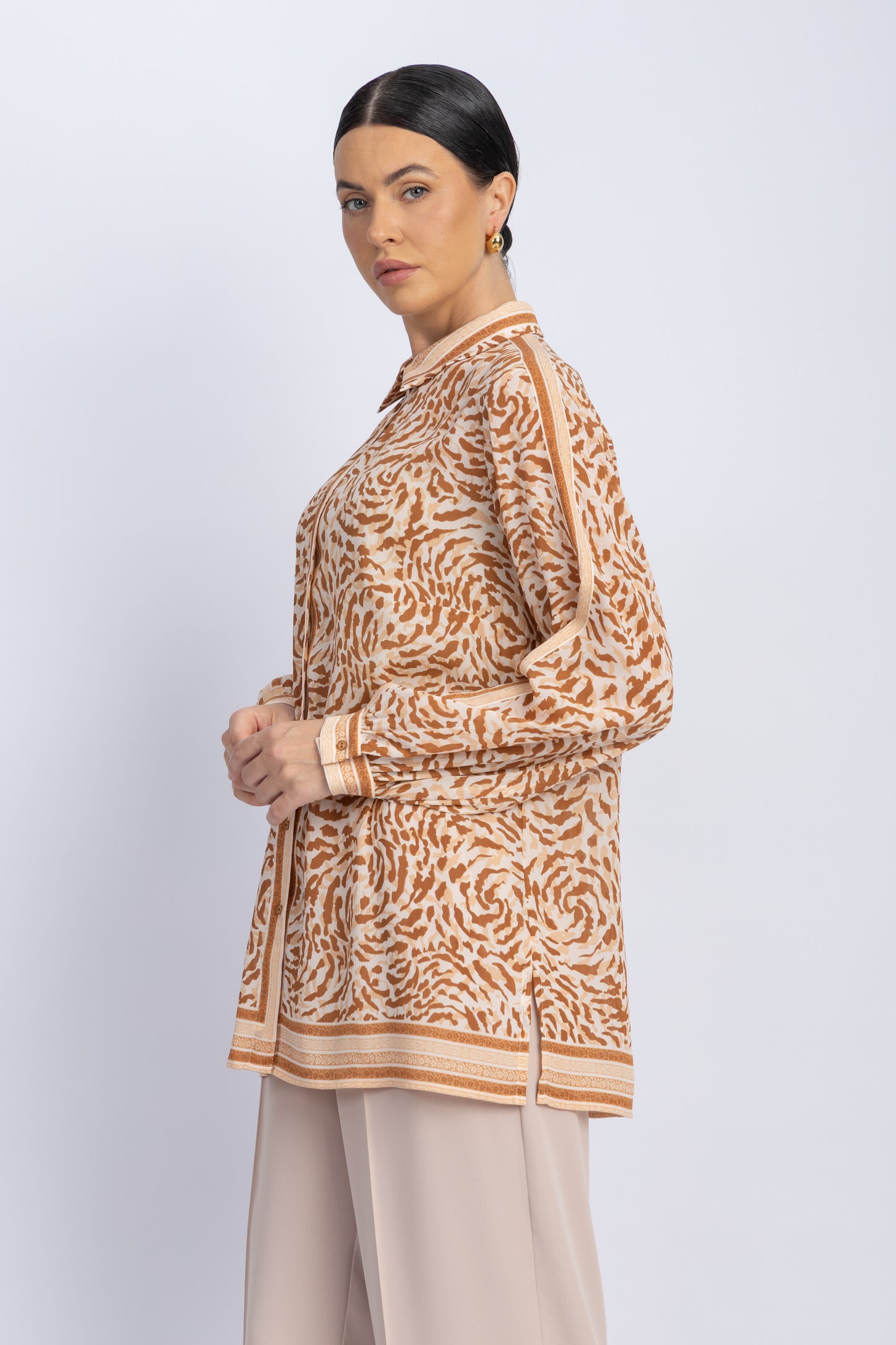 chiffon shirt