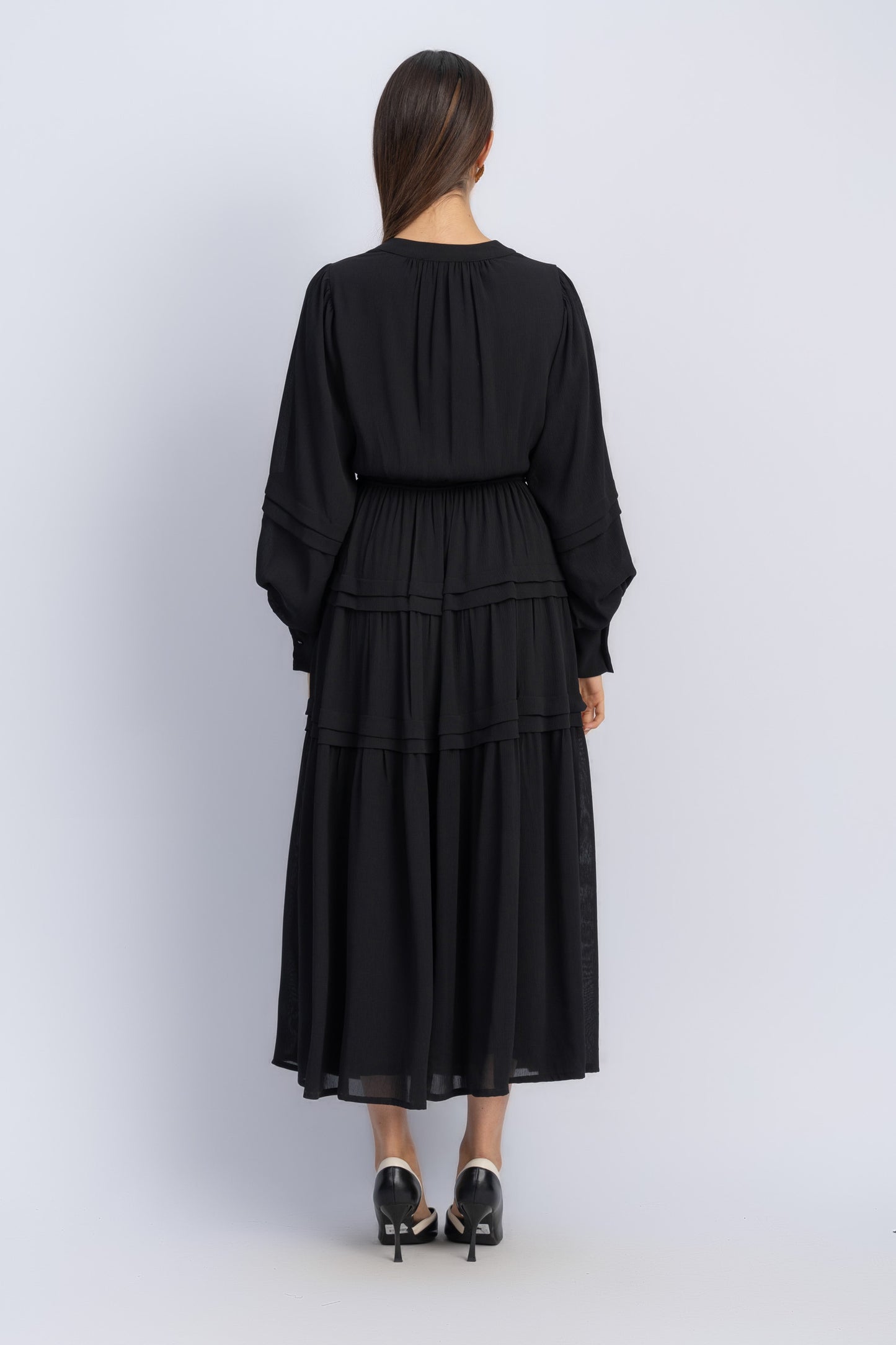 chiffon dress
