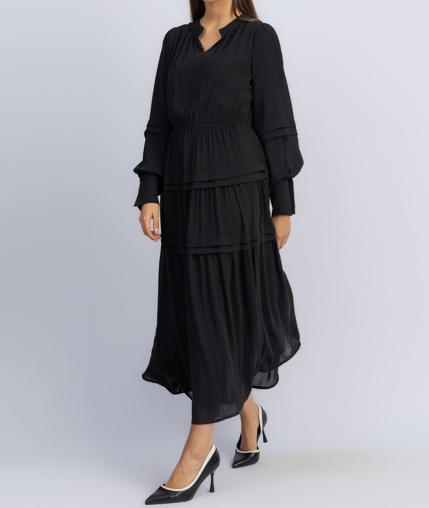 chiffon dress