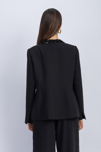 crepe jacket