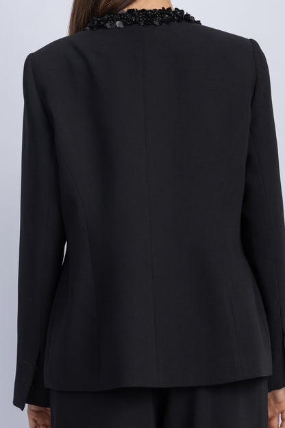 crepe jacket
