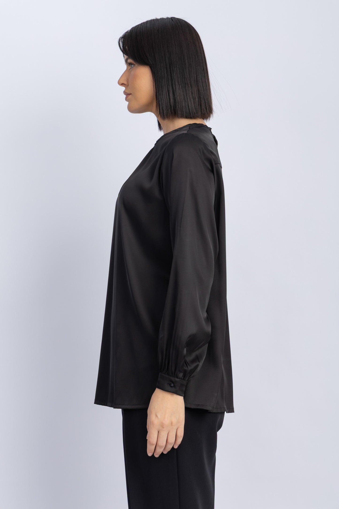 satin blouse