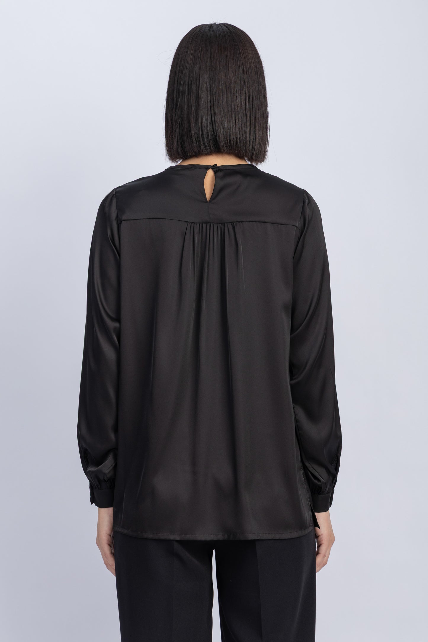 satin blouse