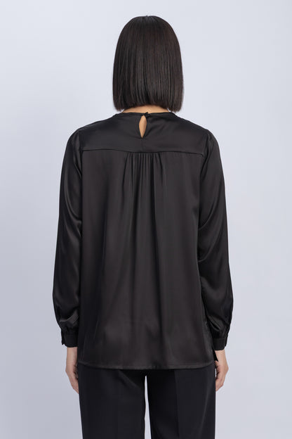 satin blouse