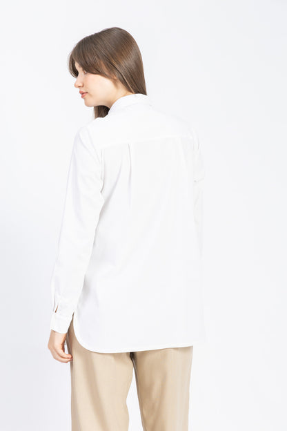 cotton poplin shirt