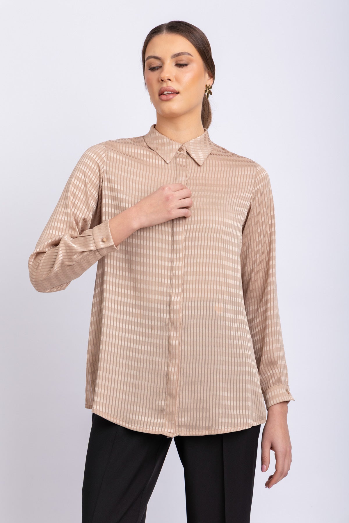satin shirt