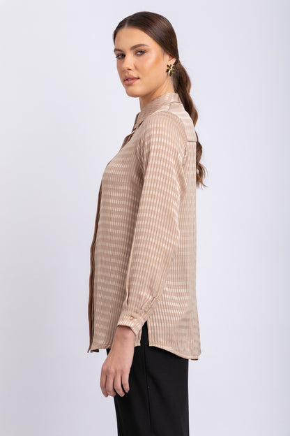 satin shirt