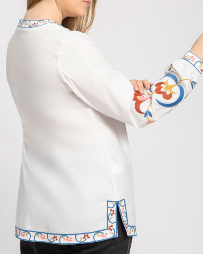Cotton linen shirt
