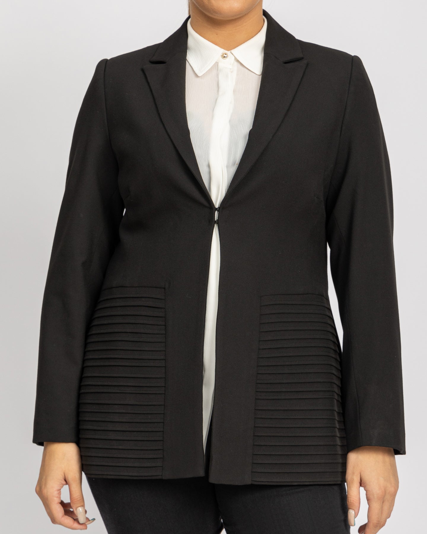 Formal crepe jacket