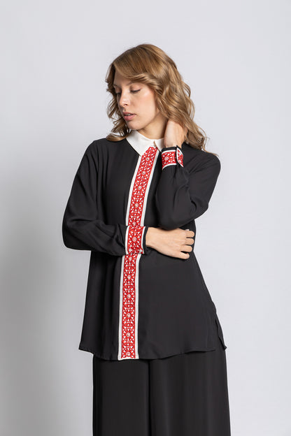luxury chiffon blouse