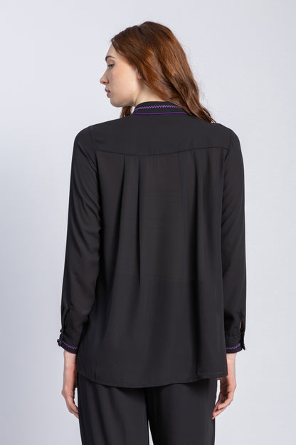 chiffon shirt