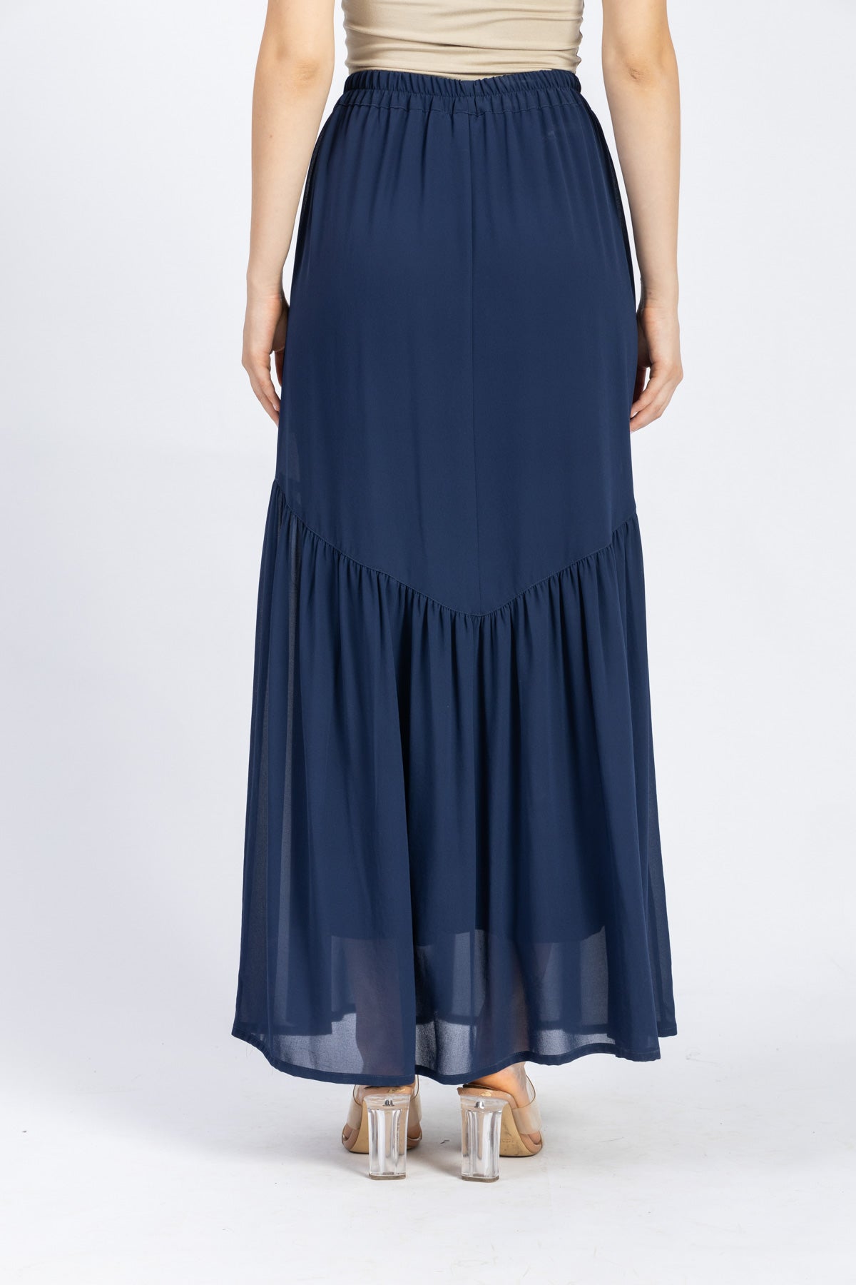 chiffon skirt