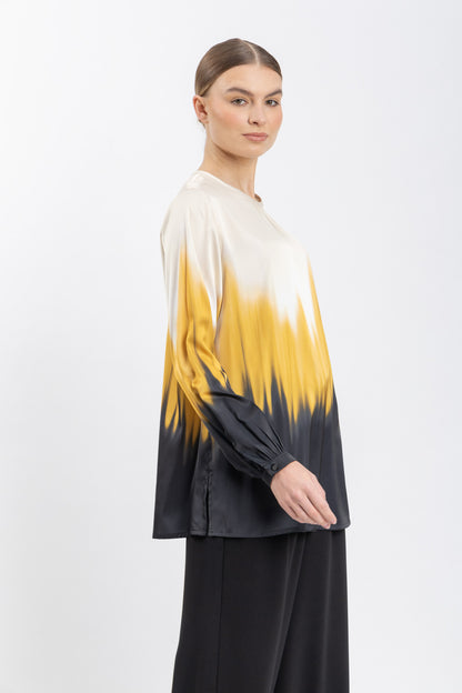 satin blouse