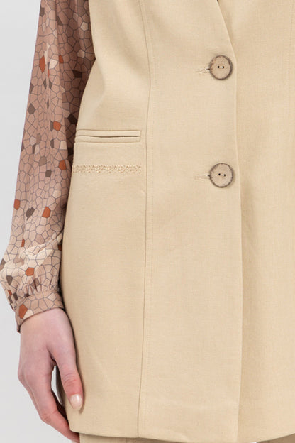 linen vest