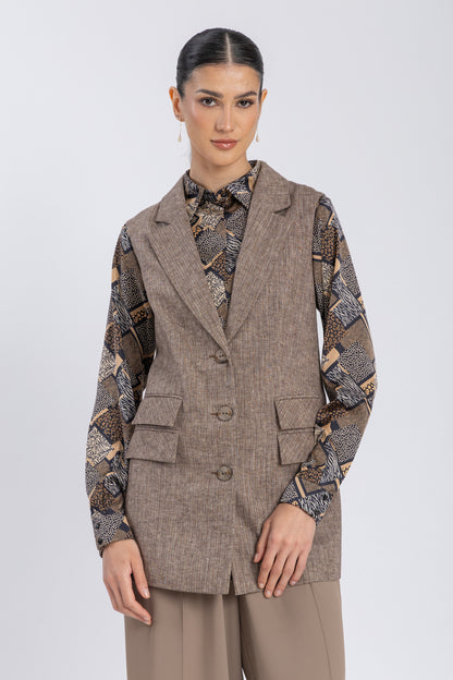 linen vest