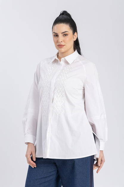 cotton poplin shirt