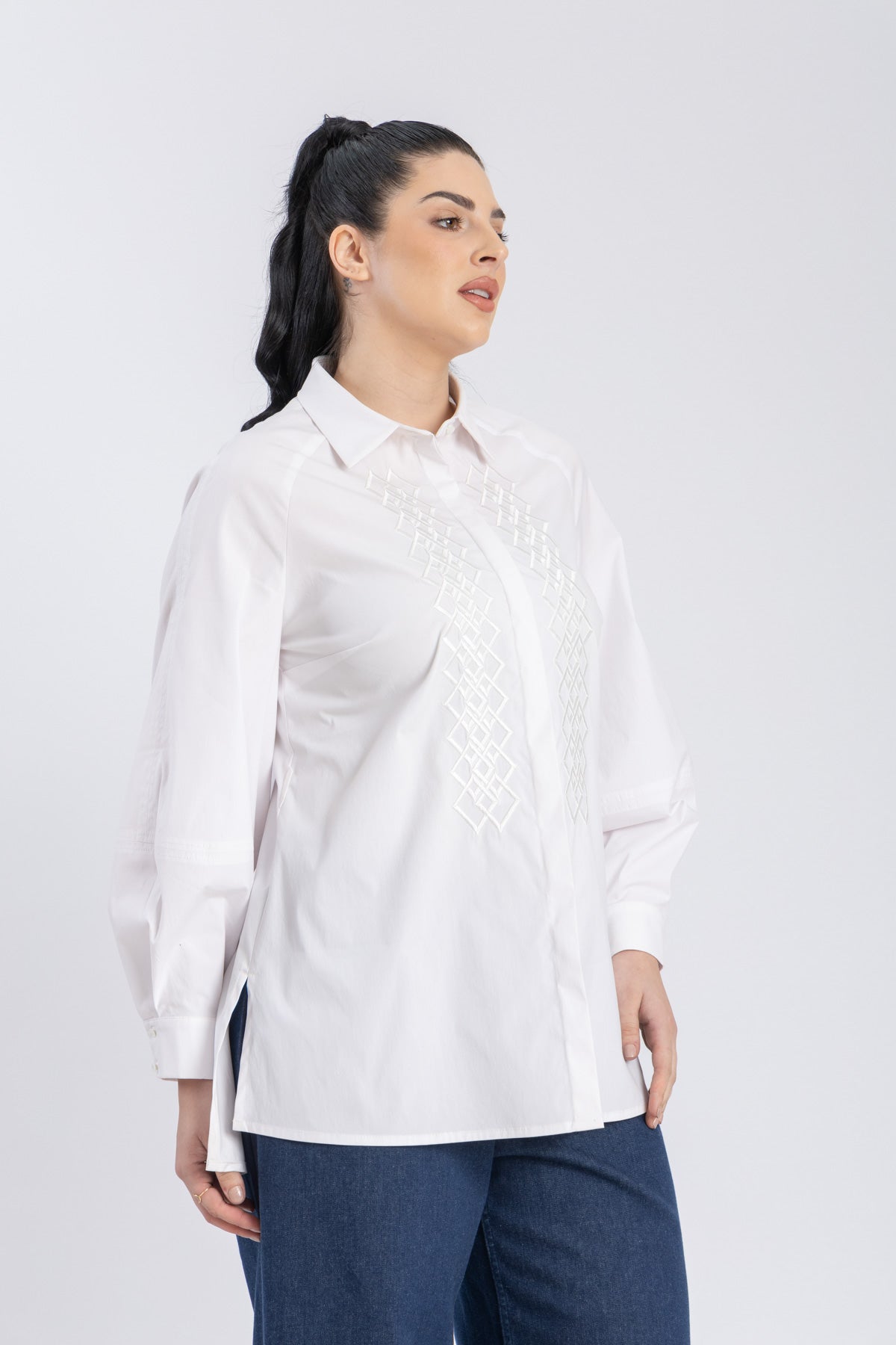 cotton poplin shirt