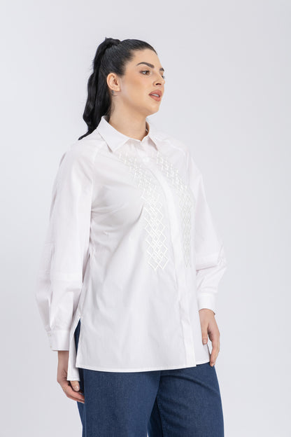 cotton poplin shirt