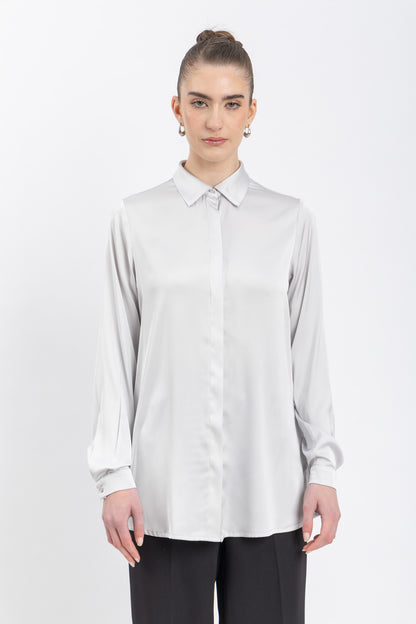 satin shirt