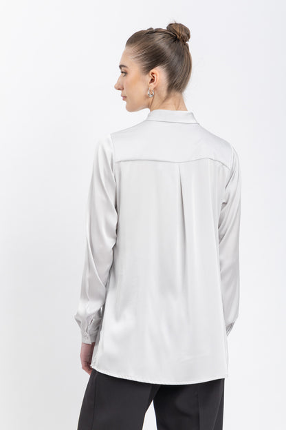 satin shirt