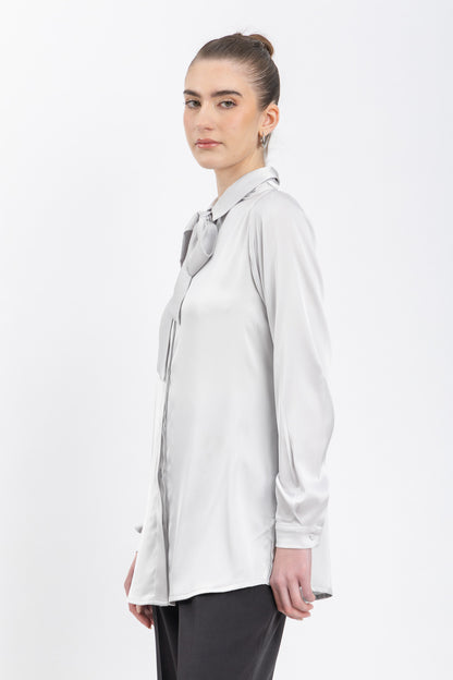 satin shirt