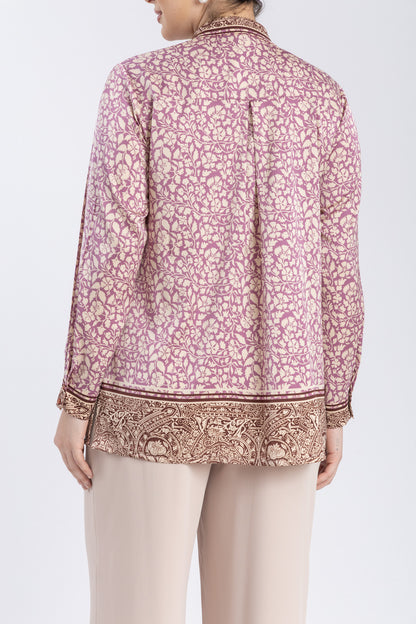 satin shirt