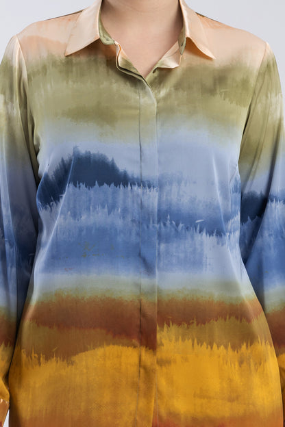 satin shirt