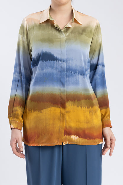 satin shirt