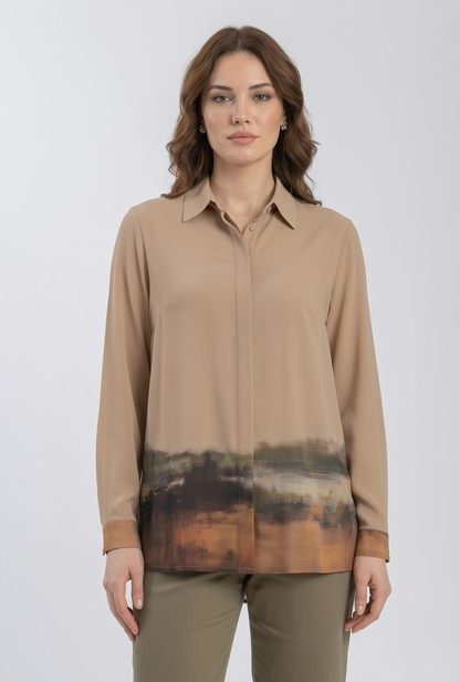 chiffon shirt