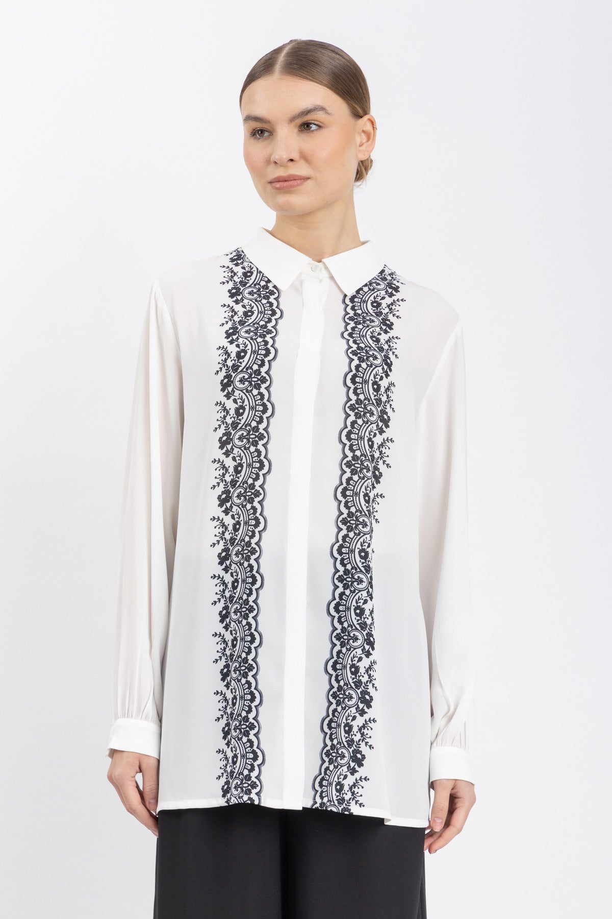 chiffon shirt