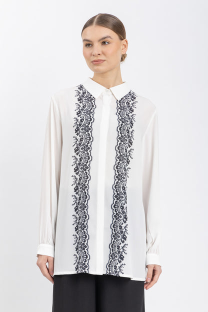 chiffon shirt