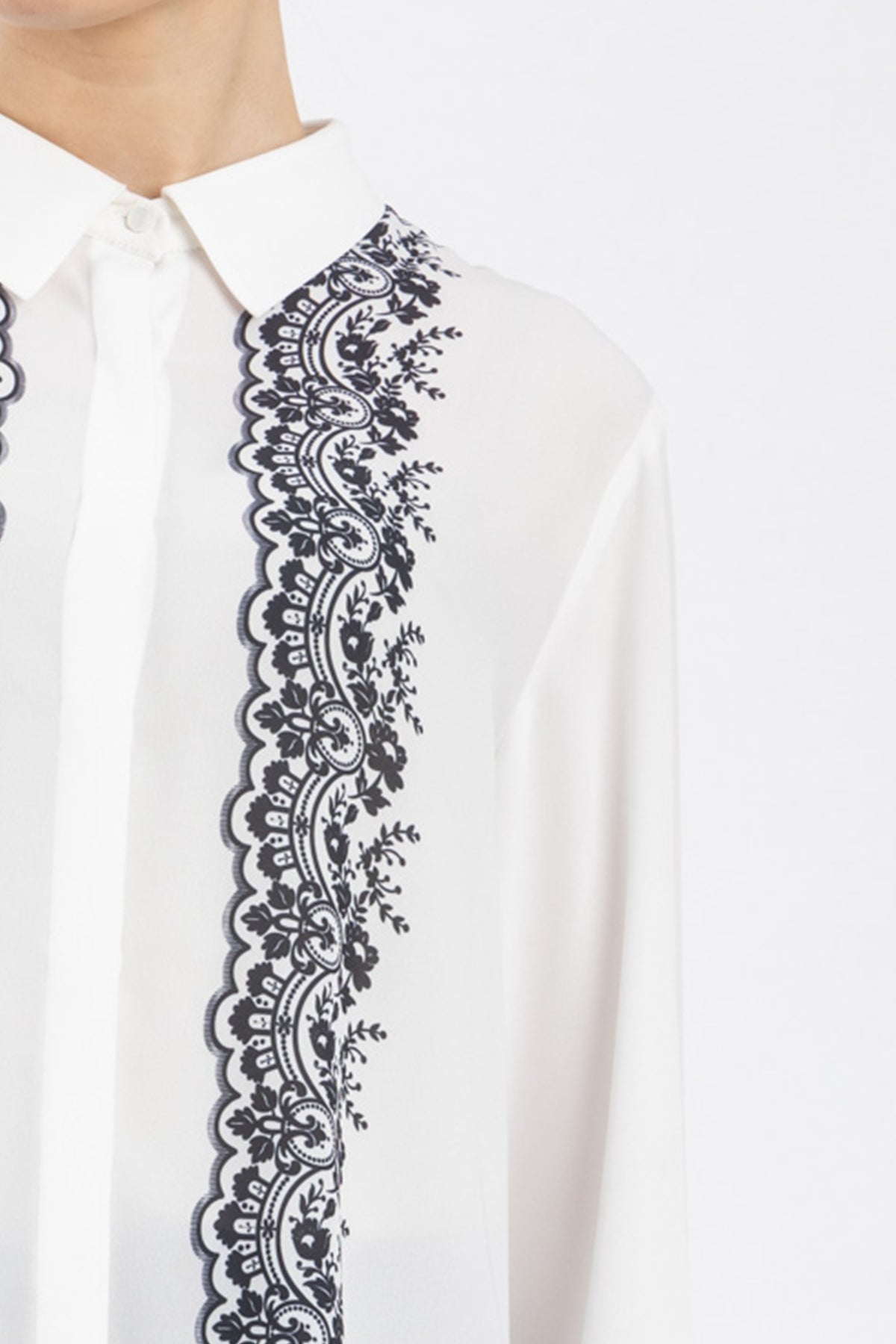 chiffon shirt