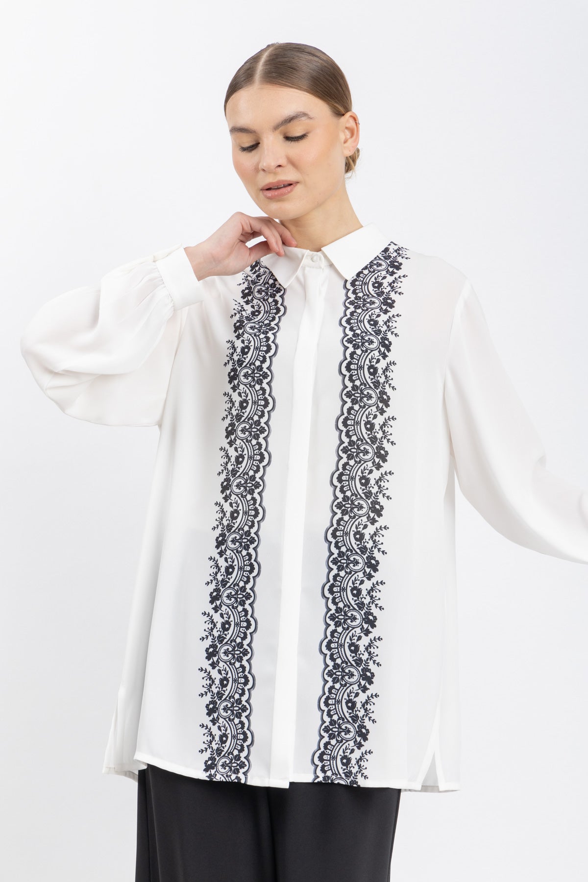 chiffon shirt
