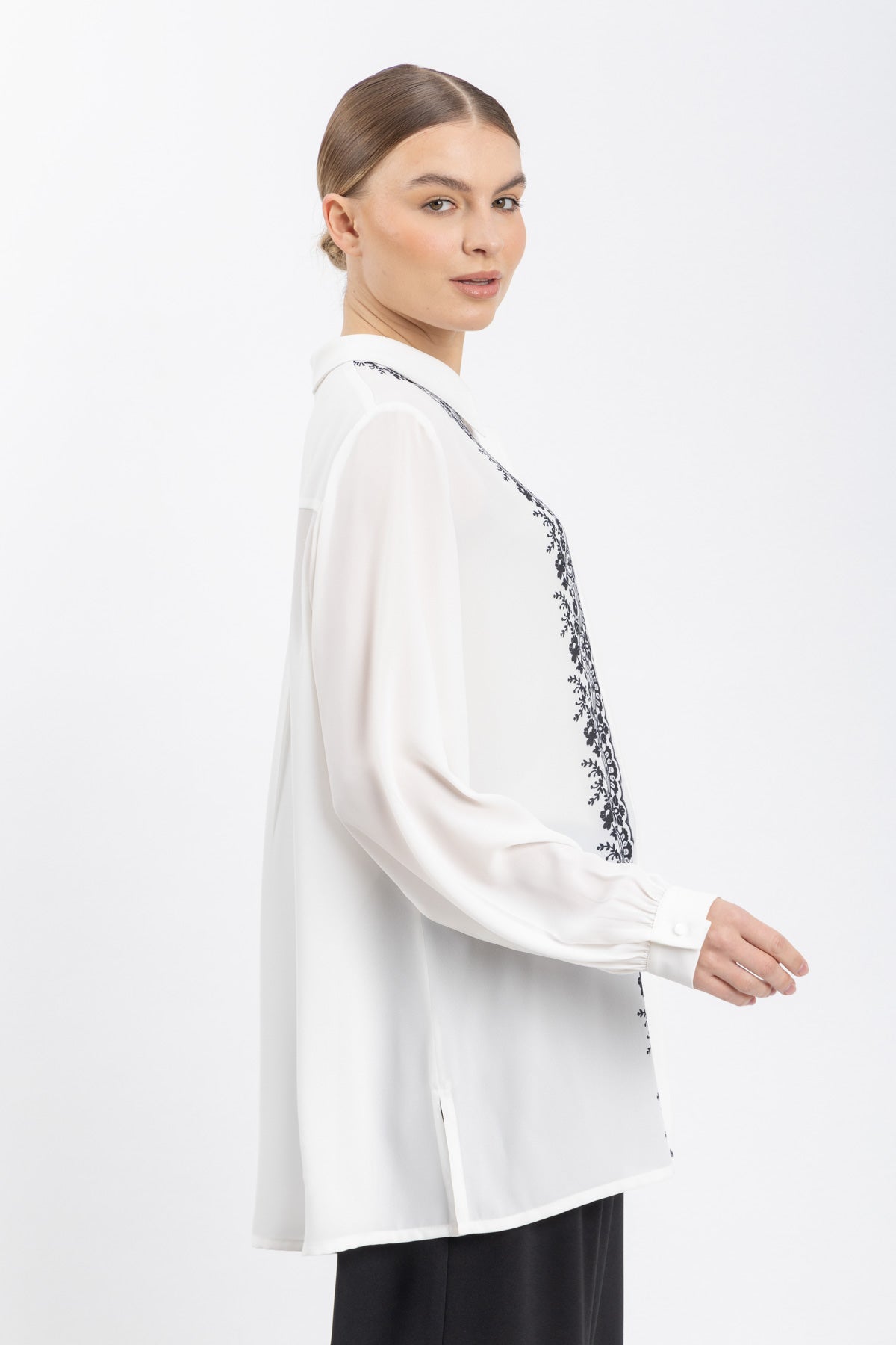 chiffon shirt