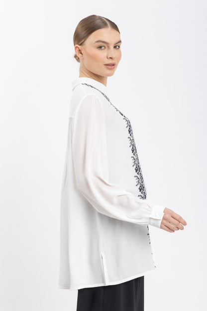 chiffon shirt