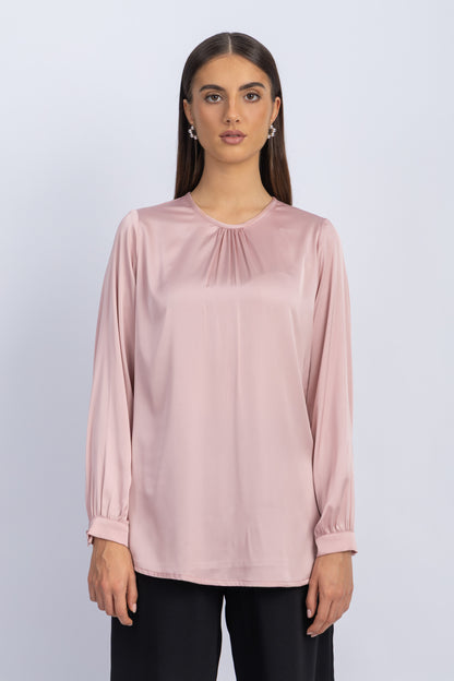 satin blouse