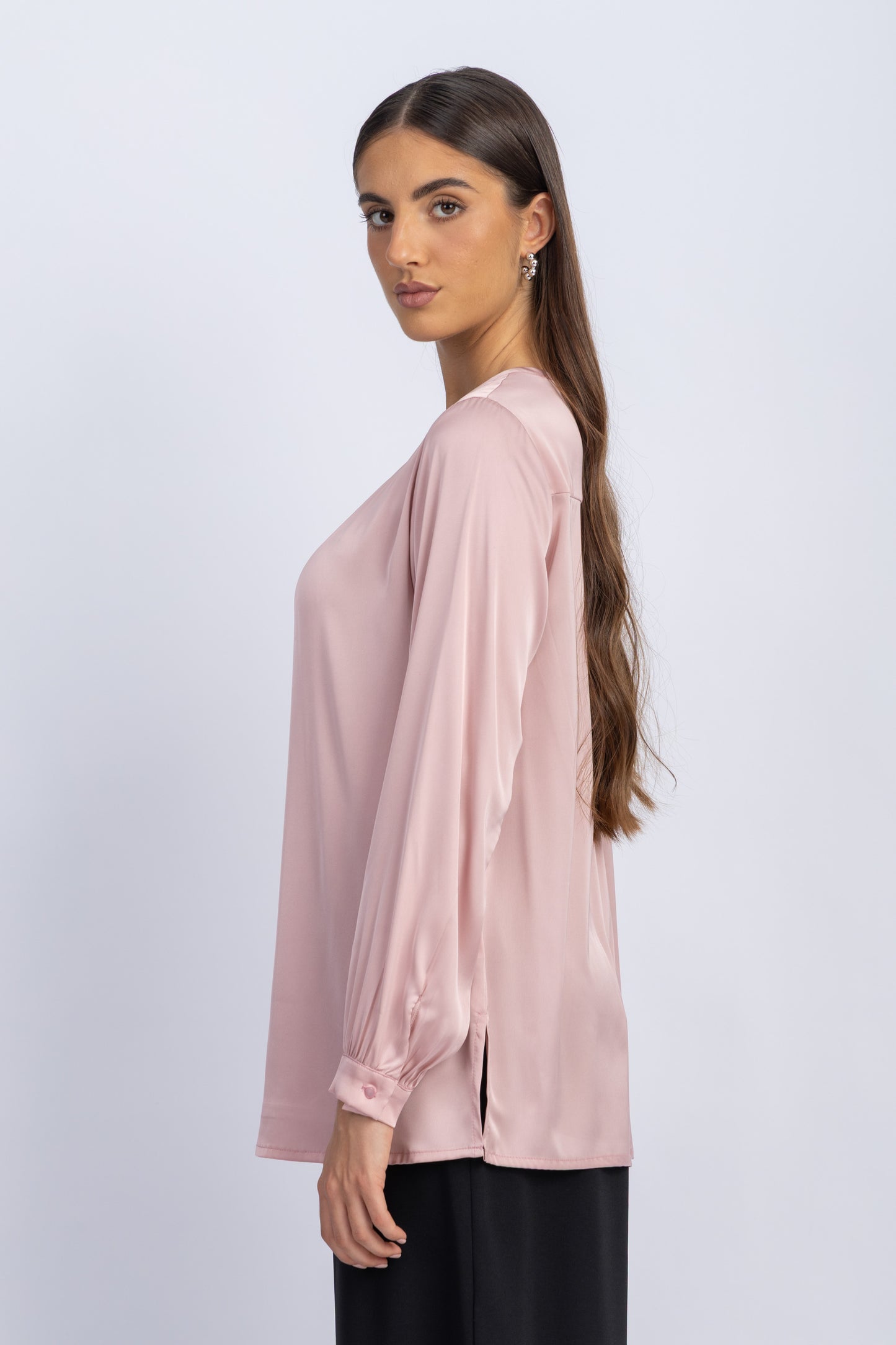 satin blouse