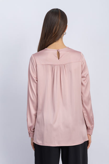 satin blouse