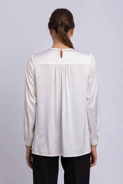 satin blouse