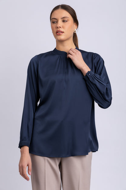 satin blouse